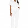 Camila Coelho Everlee Jumpsuit In White -CAMILA COELHO Shop COEL WC12 V1
