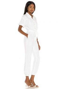 Camila Coelho Everlee Jumpsuit In White -CAMILA COELHO Shop COEL WC12 V2