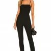 Camila Coelho Carli Jumpsuit In Black -CAMILA COELHO Shop COEL WC14 V1
