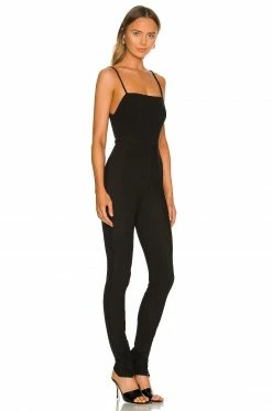 Camila Coelho Carli Jumpsuit In Black -CAMILA COELHO Shop COEL WC14 V3