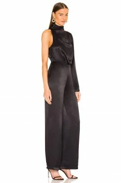 Camila Coelho Karene Jumpsuit In Black -CAMILA COELHO Shop COEL WC17 V2