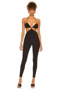 Camila Coelho Jona Jumpsuit In Black