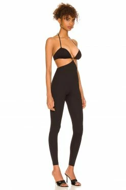 Camila Coelho Jona Jumpsuit In Black -CAMILA COELHO Shop COEL WC19 V2