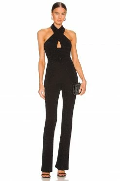 Camila Coelho Emery Jumpsuit In Black