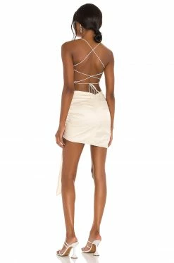 Camila Coelho Carlota Dress In Vanilla -CAMILA COELHO Shop COEL WD109 V4