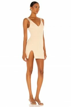 Camila Coelho Yara Dress In Macadamia -CAMILA COELHO Shop COEL WD136 V2