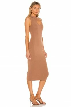 Camila Coelho Chiara Dress In Mocha -CAMILA COELHO Shop COEL WD138 V2