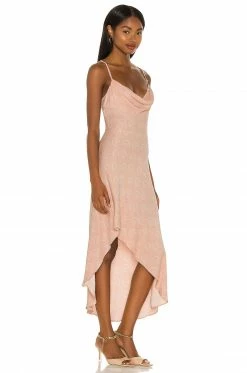 Camila Coelho Otavia Slip Dress In Blush -CAMILA COELHO Shop COEL WD148 V2