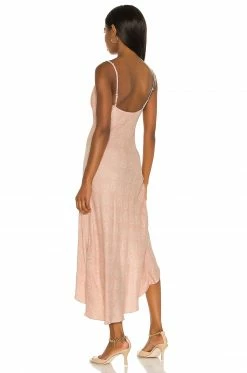 Camila Coelho Otavia Slip Dress In Blush -CAMILA COELHO Shop COEL WD148 V3