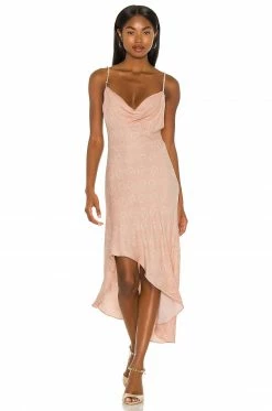 Camila Coelho Otavia Slip Dress In Blush -CAMILA COELHO Shop COEL WD148 V4