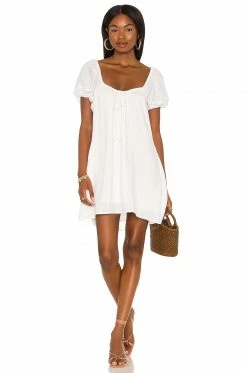 Camila Coelho Malia Mini Dress In White