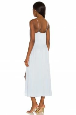 Camila Coelho Darla Midi Dress In Pale Blue -CAMILA COELHO Shop COEL WD151 V3