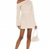 Camila Coelho Janice Mini Dress In Beige