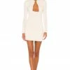 Camila Coelho Amelie Mini Dress In Beige