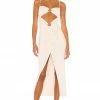 Camila Coelho Yasmeen Midi Dress In Beige -CAMILA COELHO Shop COEL WD170 V1