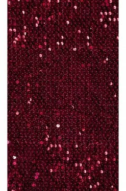 Camila Coelho Jezabel Mini Dress In Burgundy -CAMILA COELHO Shop COEL WD177 V5