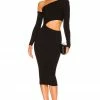 Camila Coelho Nahla Knit Dress In Black -CAMILA COELHO Shop COEL WD183 V1