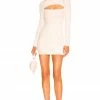 Camila Coelho Dallas Mini Dress In Off White