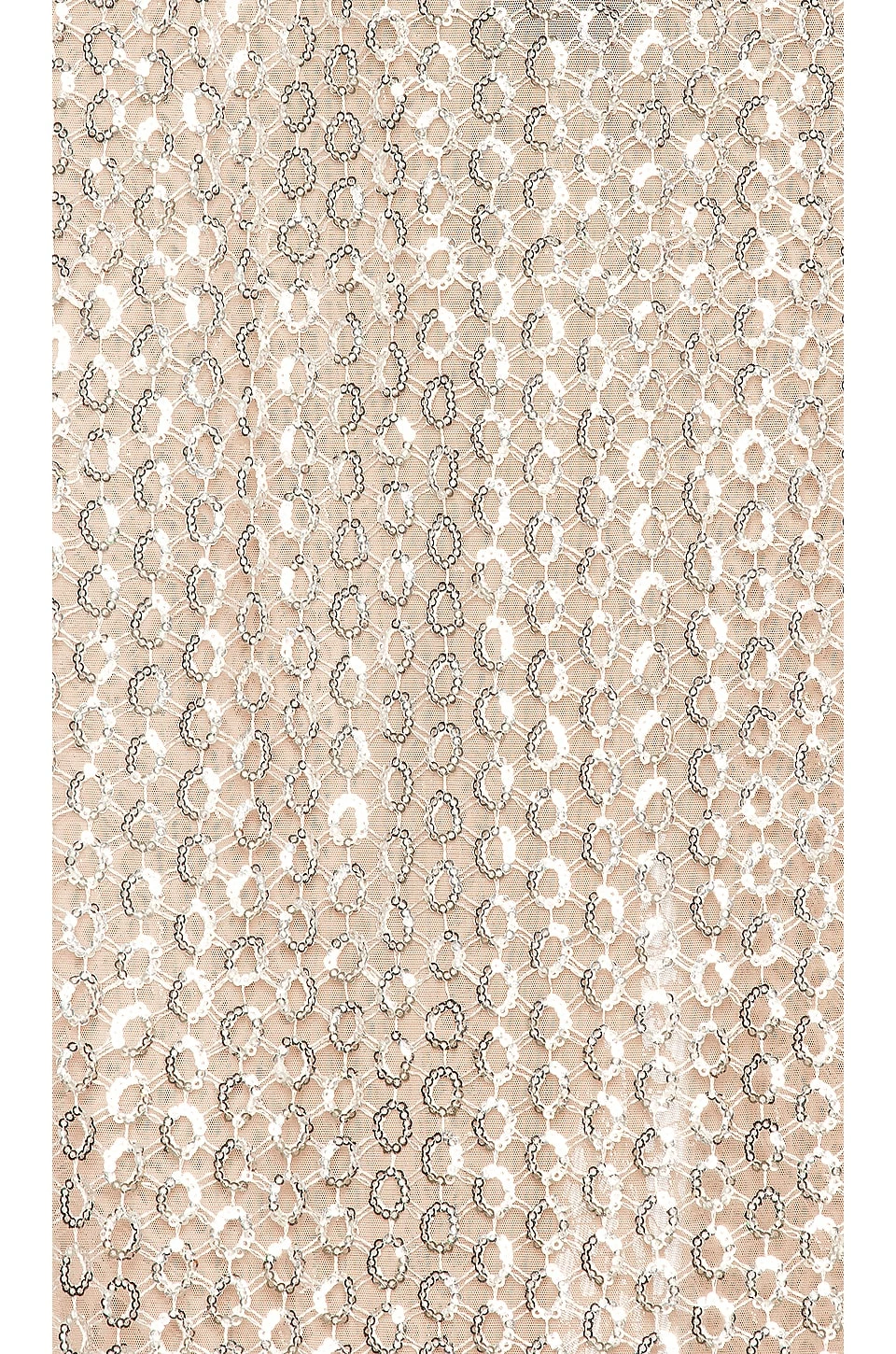 Camila Coelho Thalia Mini Dress In Silver 6 Camila Coelho Thalia Mini Dress In Silver - Image 4