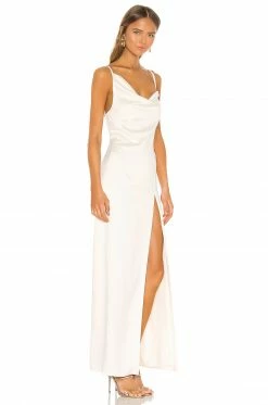 Camila Coelho Reyna Maxi Dress In Pearl White -CAMILA COELHO Shop COEL WD85 V2