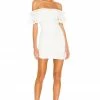 Camila Coelho Eva Mini Dress In White -CAMILA COELHO Shop COEL WD94 V1