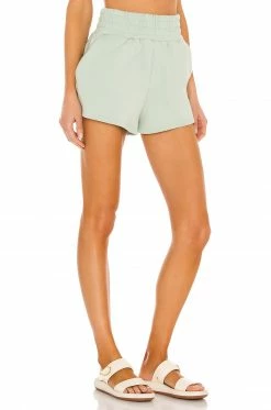 Camila Coelho Kenzie Shorts In Sage Green -CAMILA COELHO Shop COEL WF17 V2
