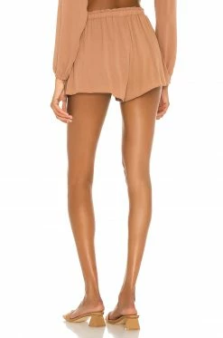Camila Coelho Hattie Shorts In Taupe -CAMILA COELHO Shop COEL WF20 V3