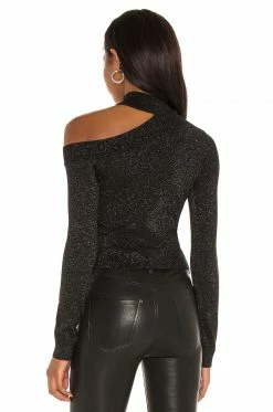 Camila Coelho Bexley Sweater In Black -CAMILA COELHO Shop COEL WK26 V3