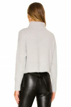 Camila Coelho Jaelyn Pullover In Grey 8 Camila Coelho Jaelyn Pullover In Grey -CAMILA COELHO Shop COEL WK56 V3