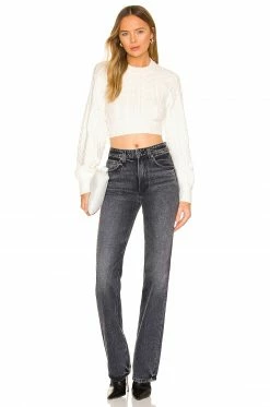 Camila Coelho Safaa Sweater In Ivory -CAMILA COELHO Shop COEL WK58 V4