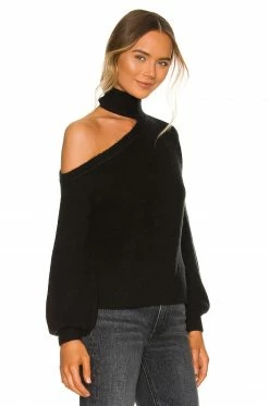 Camila Coelho Davey Sweater In Black -CAMILA COELHO Shop COEL WK60 V2