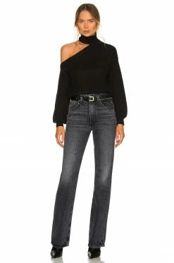 Camila Coelho Davey Sweater In Black -CAMILA COELHO Shop COEL WK60 V4