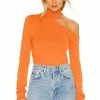 Camila Coelho Bexley Sweater In Tangerine -CAMILA COELHO Shop COEL WK62 V1