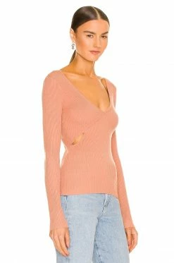 Camila Coelho Tate Sweater In Nude -CAMILA COELHO Shop COEL WK69 V2