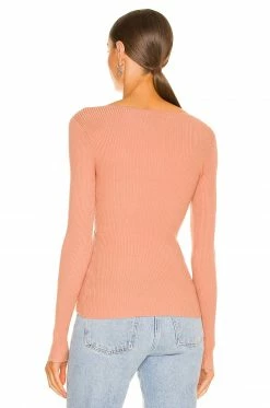 Camila Coelho Tate Sweater In Nude -CAMILA COELHO Shop COEL WK69 V3