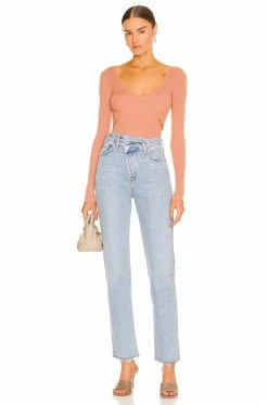 Camila Coelho Tate Sweater In Nude -CAMILA COELHO Shop COEL WK69 V4