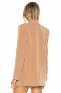 Camila Coelho Morena Blazer In Nude Toffee -CAMILA COELHO Shop COEL WO17 V4