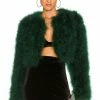 Camila Coelho Lincoln Jacket In Deep Green -CAMILA COELHO Shop COEL WO29 V1