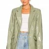 Camila Coelho Kaden Jacket In Sage 1 Camila Coelho Kaden Jacket In Sage -CAMILA COELHO Shop COEL WO35 V1