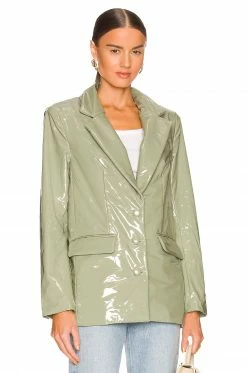 Camila Coelho Kaden Jacket In Sage -CAMILA COELHO Shop COEL WO35 V2