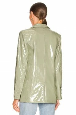 Camila Coelho Kaden Jacket In Sage -CAMILA COELHO Shop COEL WO35 V4