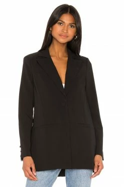 Camila Coelho Brenna Blazer In Black -CAMILA COELHO Shop COEL WO3 V2