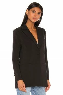 Camila Coelho Brenna Blazer In Black -CAMILA COELHO Shop COEL WO3 V3