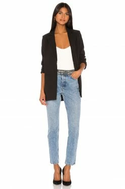 Camila Coelho Brenna Blazer In Black -CAMILA COELHO Shop COEL WO3 V5