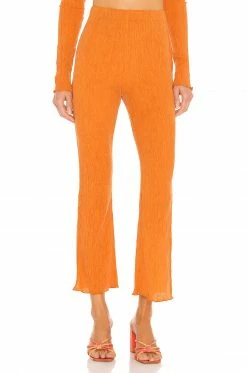 Camila Coelho Linez Pant In Sunset Orange -CAMILA COELHO Shop COEL WP41 V2