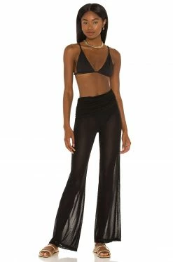 Camila Coelho Alto Pants In Black -CAMILA COELHO Shop COEL WP45 V4