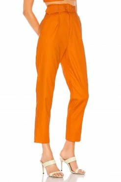 Camila Coelho Quinn Trouser In Desert Orange 7 Camila Coelho Quinn Trouser In Desert Orange -CAMILA COELHO Shop COEL WP4 V2