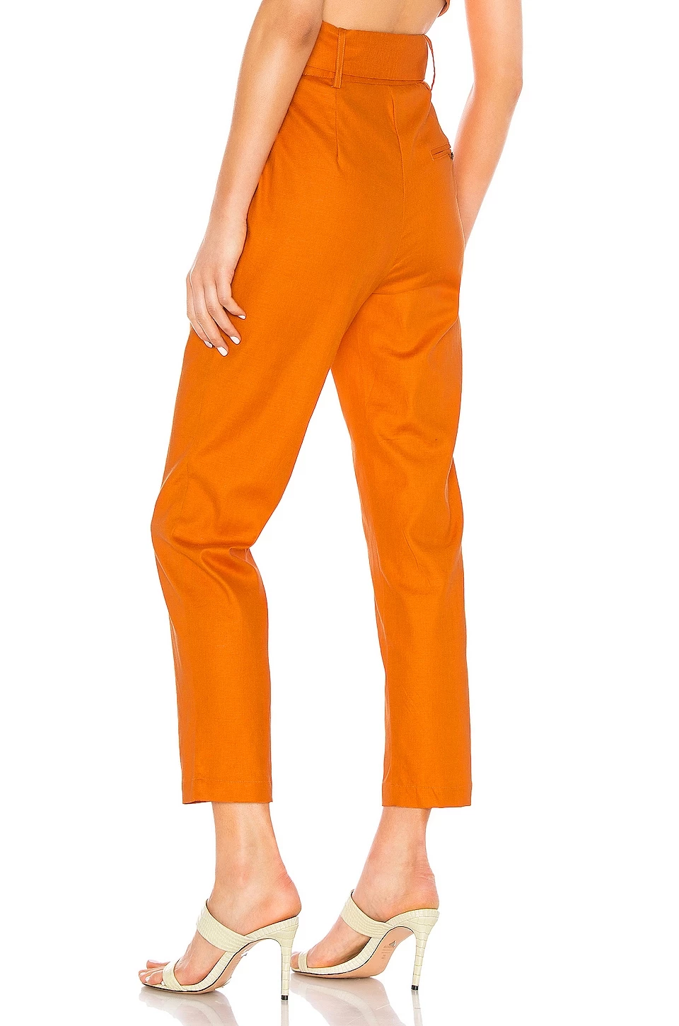 Camila Coelho Quinn Trouser In Desert Orange 5 Camila Coelho Quinn Trouser In Desert Orange - Image 3