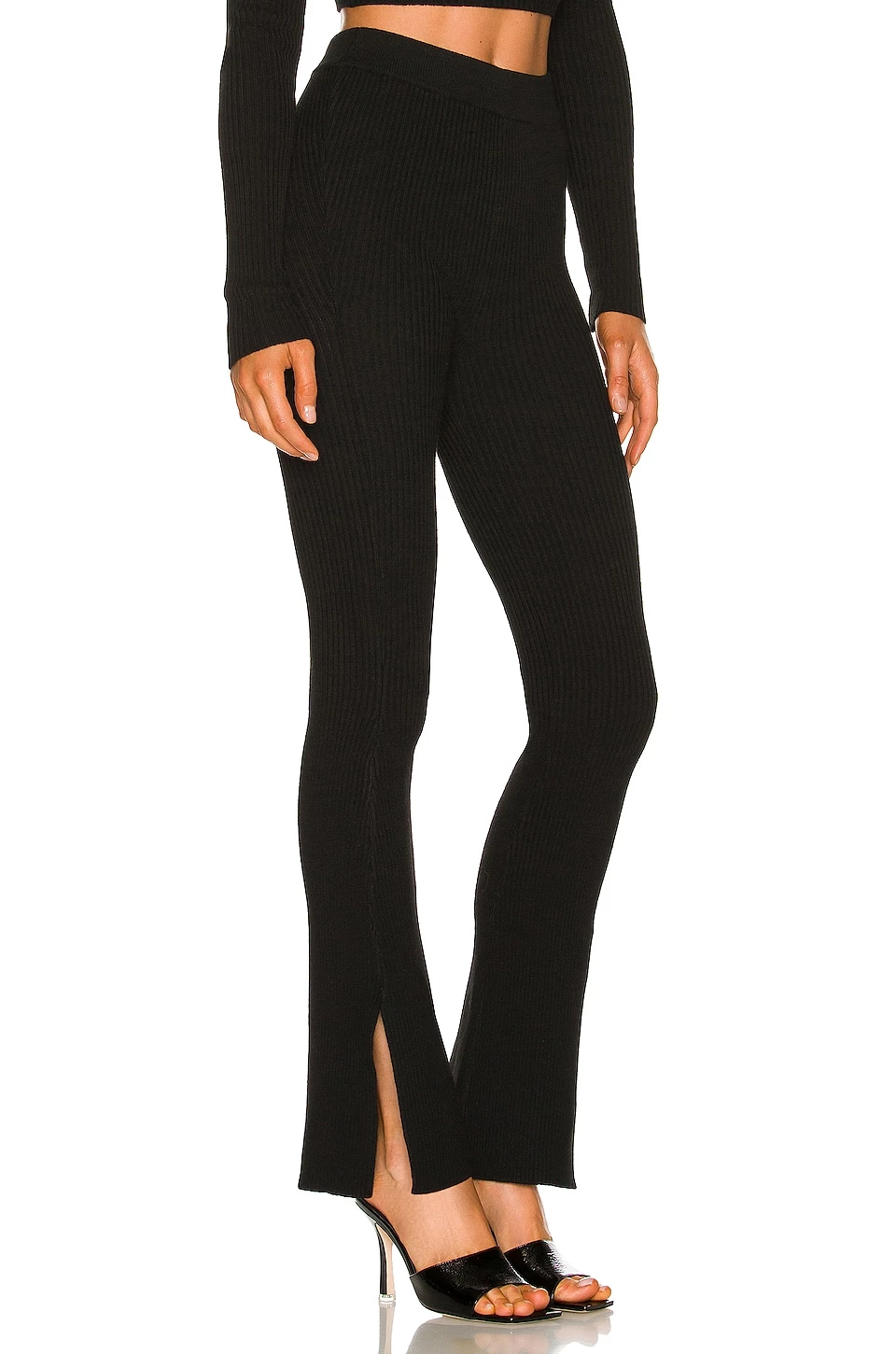 Camila Coelho Titus Knit Pant In Black 4 Camila Coelho Titus Knit Pant In Black - Image 2