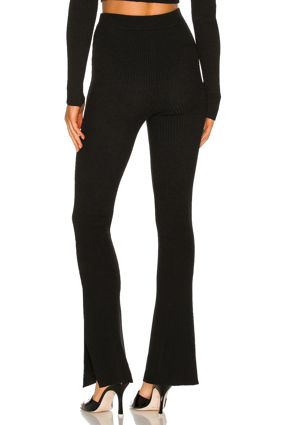Camila Coelho Titus Knit Pant In Black 5 Camila Coelho Titus Knit Pant In Black - Image 3